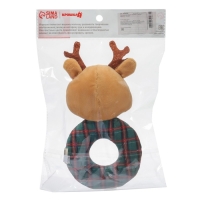Мягкая погремушка на колечке «Оленёнок», текстиль, в пакете, Крошка Я Мягкая погремушка на колечке «Оленёнок», текстиль, в пакете, Крошка Я