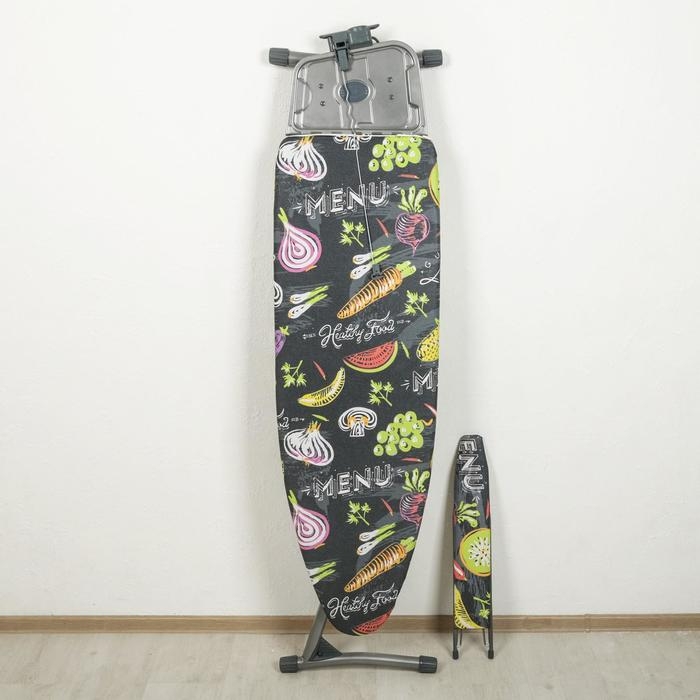 Доска гладильная Nika &laquo;Ника 11 тефлон&raquo;, 123&times;40 см, регулируемая высота до 100 см, рисунок микс