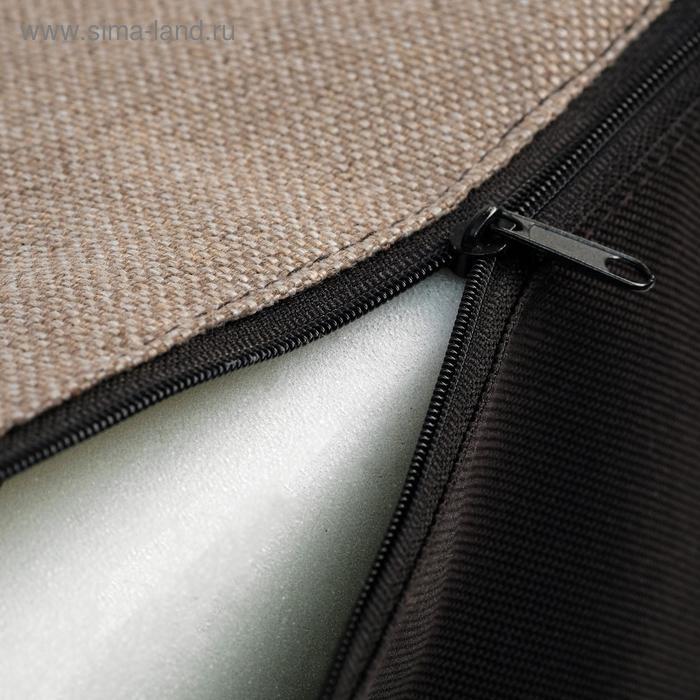 Лесенка для животных Лесенка для животных "Пижон", рогожка, 34 х 40 х 30 см, бежевая