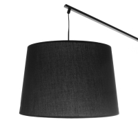 Торшер 19049/1 E27 40Вт черный 130х35х195 см