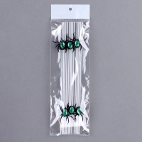 Трубочки для коктейля «Паук», в наборе 6 шт., цвета МИКС Трубочки для коктейля «Паук», в наборе 6 шт., цвета МИКС