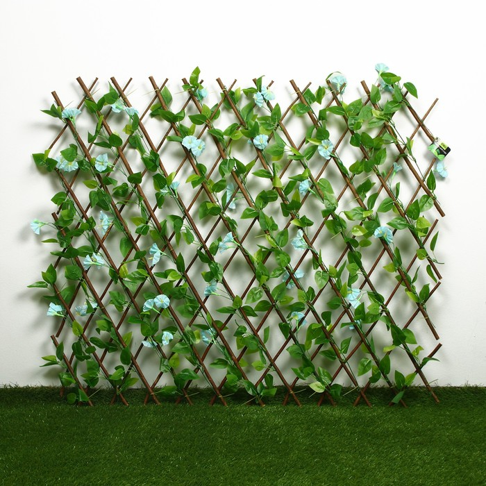 Ограждение декоративное, 220 × 65 см, «Цветы», МИКС, Greengo Ограждение декоративное, 220 × 65 см, «Цветы», МИКС, Greengo