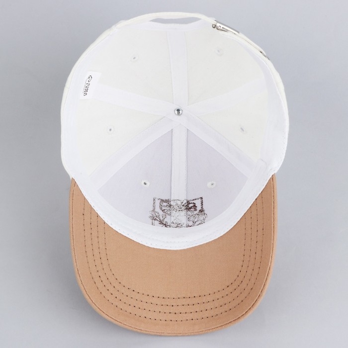 Кепка женская Wildflower, цвет белый, р-р 56 Кепка женская Wildflower, цвет белый, р-р 56