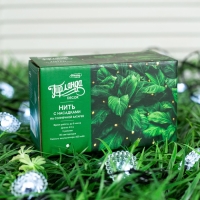 Гирлянда «Нить» 4.5 м с насадками «Сердца», IP44, тёмная нить, 30 LED, свечение белое, 2 режима, солнечная батарея Гирлянда «Нить» 4.5 м с насадками «Сердца», IP44, тёмная нить, 30 LED, свечение белое, 2 режима, солнечная батарея