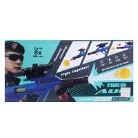 Бластер &laquo;Помповый AUG&raquo;, стреляет мягкими шариками, прицел