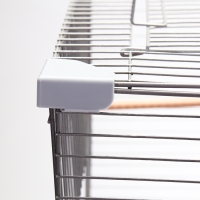 Клетка для птиц "Пижон" №104-Б, разборная, 2 секции, 58 х 40 х 88см, бежевая Клетка для птиц "Пижон" №104-Б, разборная, 2 секции, 58 х 40 х 88см, бежевая