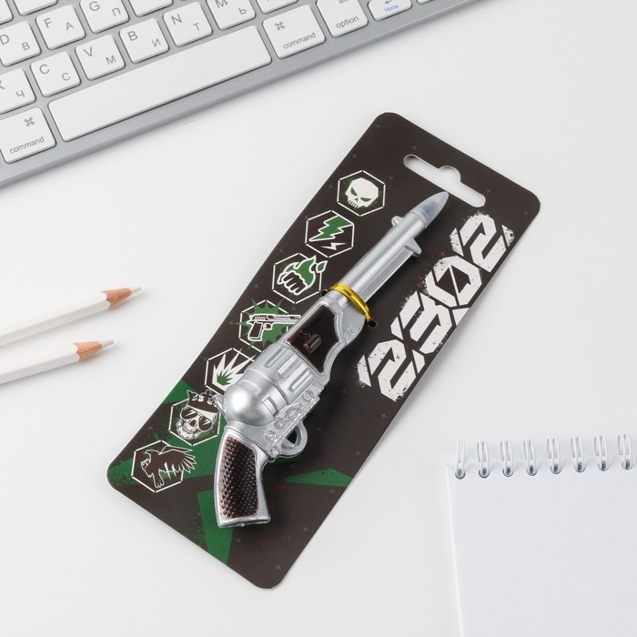 Ручка прикол шариковая пластик &laquo;23.02 100% мужику&raquo;