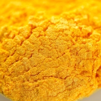 Глиттер кандурин &laquo;Жёлтый&raquo; для десертов и напитков, водорастворимый, 5 г.