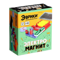 Электронный конструктор «Электромагнит», 5 в 1, 16 элементов Электронный конструктор «Электромагнит», 5 в 1, 16 элементов