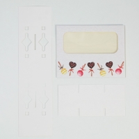 Коробка под 6 конфет, кондитерская упаковка &laquo;Bon Appetit&raquo;, 10.2 х 20 х 5 см