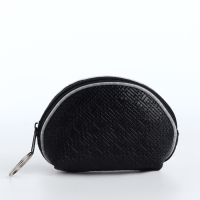 Кошелёк женский на молнии, цвет чёрный Кошелёк женский на молнии, цвет чёрный