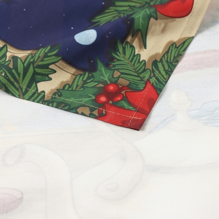 Новый год. Полотенце Этель Новый год. Полотенце Этель "Исполнения желаний" 40х73 см, 100% хлопок, саржа 190 г/м2