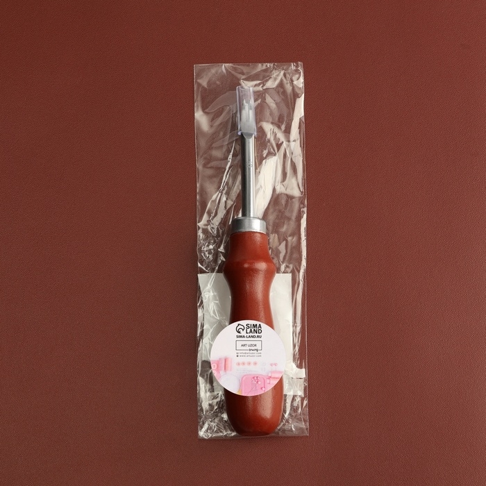 Торцбил-кромкорез для кожи, шаг 1,5 мм, 14,6 &times; 2,5 см