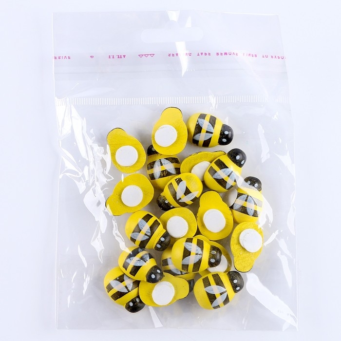 Набор декоративных наклеек &laquo;Пчёлки&raquo; 20 шт 2,5 &times; 1,8 см