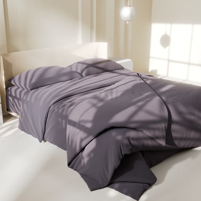 Постельное бельё LoveLife дуэт "Moonlight night" 150х215см-2 шт, 225х240см, 50х70&plusmn;3см-2 шт, микрофибра 85гр