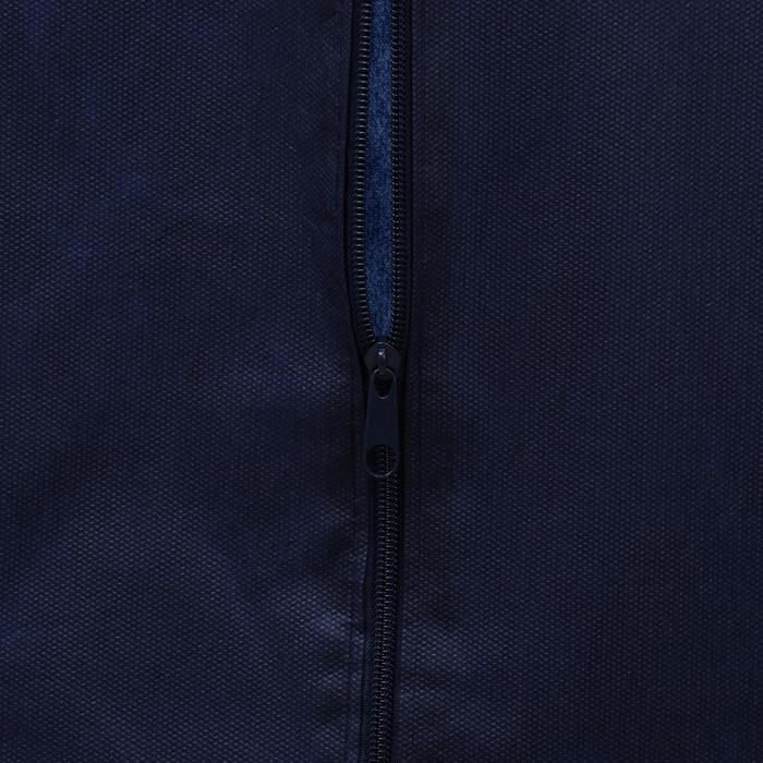 Чехол для одежды с окном, 60×140 см, спанбонд, цвет синий Чехол для одежды с окном, 60×140 см, спанбонд, цвет синий