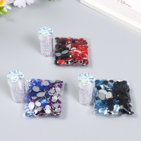 Декор "Градиент розово-голубой" d=4 мм 10г 200 шт 5х2,5 см, МИКС Декор "Градиент розово-голубой" d=4 мм 10г 200 шт 5х2,5 см, МИКС