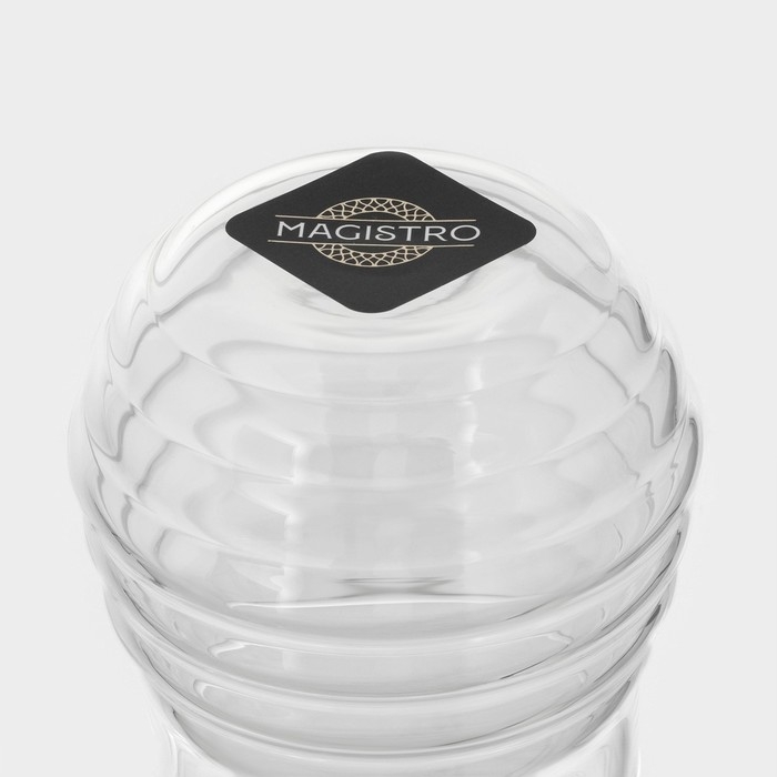 Баночка стеклянная для мёда и варенья Magistro «Винни», 300 мл, 8×14 см Баночка стеклянная для мёда и варенья Magistro «Винни», 300 мл, 8×14 см