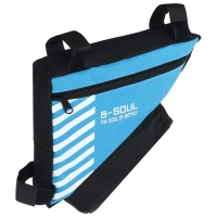 Велосумка подрамная с отсеком для бутылки, цвет синий Велосумка подрамная с отсеком для бутылки, цвет синий