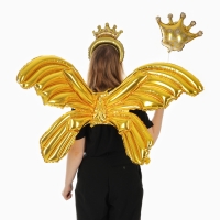 Набор фольгированных шаров «Карнавальный набор. Золото», 3 шт. Набор фольгированных шаров «Карнавальный набор. Золото», 3 шт.