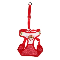 Шлейка регулируемая дышащая, светоотражающая, размер S (ОШ 14-30; ОГ 20-40 см), красная Шлейка регулируемая дышащая, светоотражающая, размер S (ОШ 14-30; ОГ 20-40 см), красная