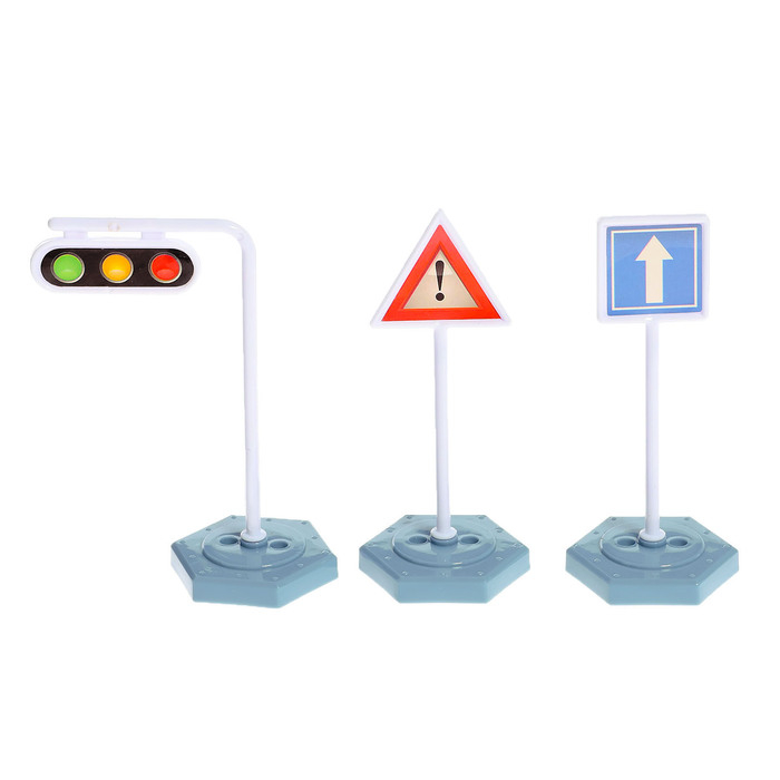 Автотрек железная дорога «Большое путешествие», с машинкой и поездом, перекресток, светофор Автотрек железная дорога «Большое путешествие», с машинкой и поездом, перекресток, светофор