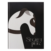 Бизнес-блокнот А5 80 листов в клетку, Secret place, обложка картон, матовая ламинация, выборочный лак, блок 60г/м2, МИКС Бизнес-блокнот А5 80 листов в клетку, Secret place, обложка картон, матовая ламинация, выборочный лак, блок 60г/м2, МИКС