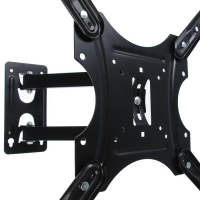 Кронштейн Luazon KrON-58, для ТВ, наклонно-поворотный, 14-55", 40-380 мм от стены, чёрный Кронштейн Luazon KrON-58, для ТВ, наклонно-поворотный, 14-55", 40-380 мм от стены, чёрный