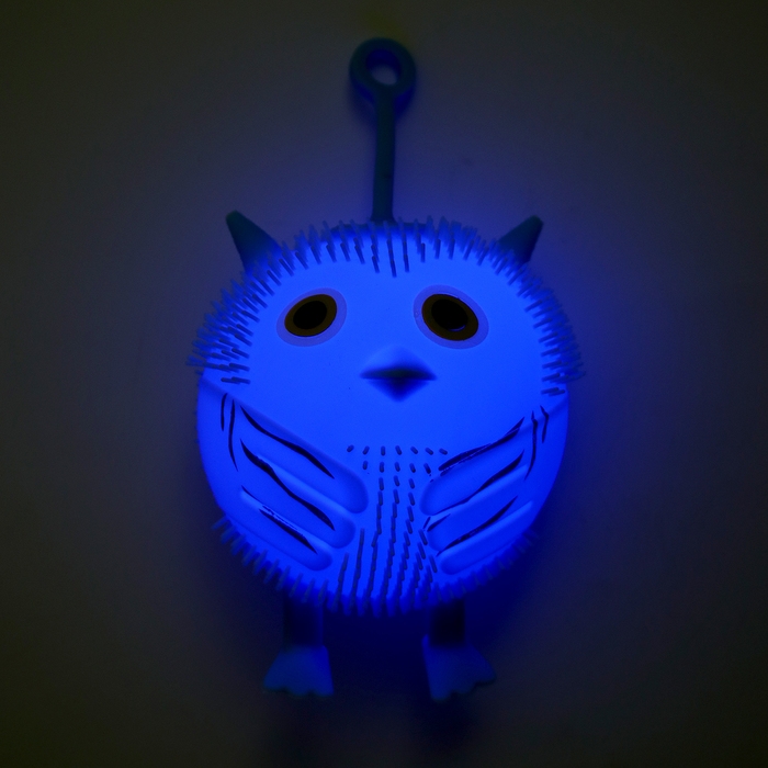 Ёжка «Птичка» световой, цвета МИКС Ёжка «Птичка» световой, цвета МИКС