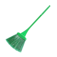 Метла с черенком жёсткая &laquo;Удобная&raquo;, цвета МИКС