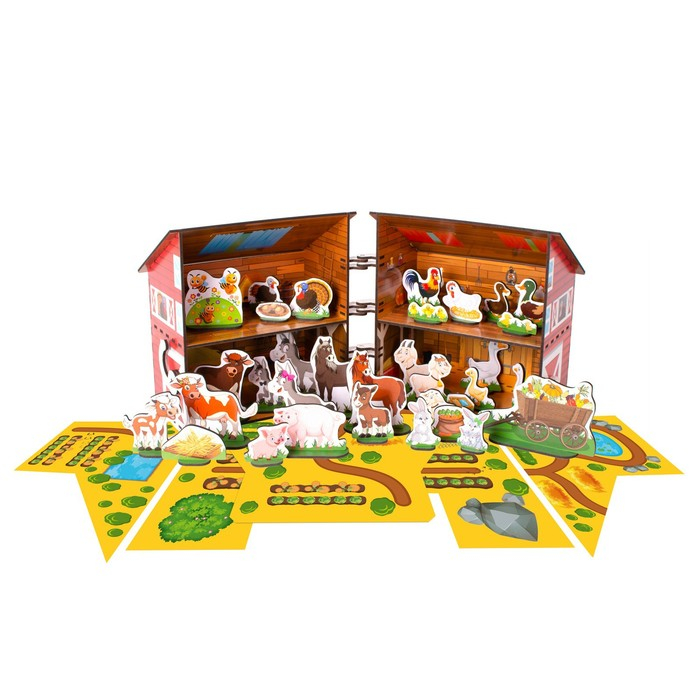 Игровой набор &laquo;Весёлая ферма&raquo;, методическое пособие