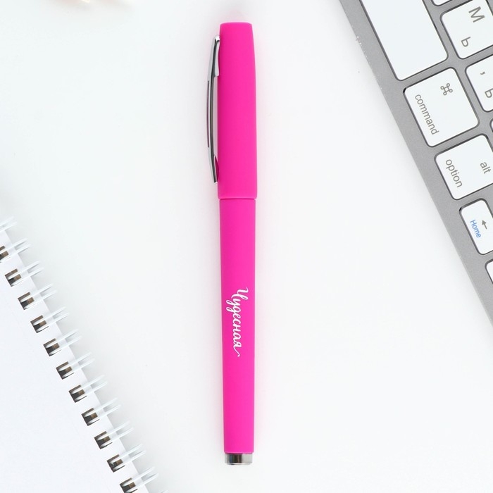 Ручка шариковая, синяя паста, 0.7 мм, корпус пластик &laquo;8 марта&raquo;