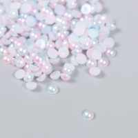 Декор "Градиент розово-голубой" d=4 мм 10г 200 шт 5х2,5 см, МИКС Декор "Градиент розово-голубой" d=4 мм 10г 200 шт 5х2,5 см, МИКС