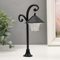 Декор для творчества пластик свет "Фонарь с изгибом" 8,3х14,5 см Декор для творчества пластик свет "Фонарь с изгибом" 8,3х14,5 см