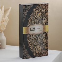 Подставка для десертов &laquo;Перо&raquo;, 35&times;22,5&times;6, цвет металла серебряный