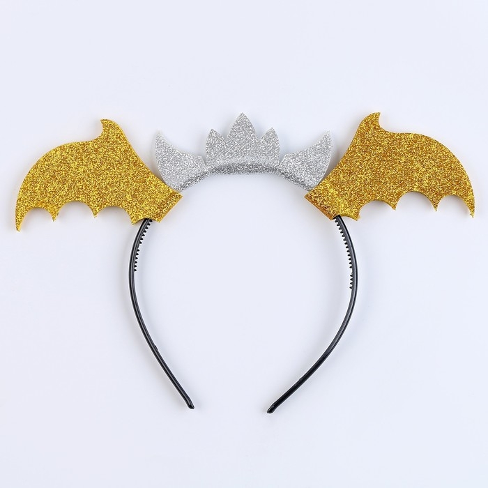 Карнавальный набор &laquo;Зимний дракошка&raquo;, цвет жёлтый: крылья, юбка и ободок