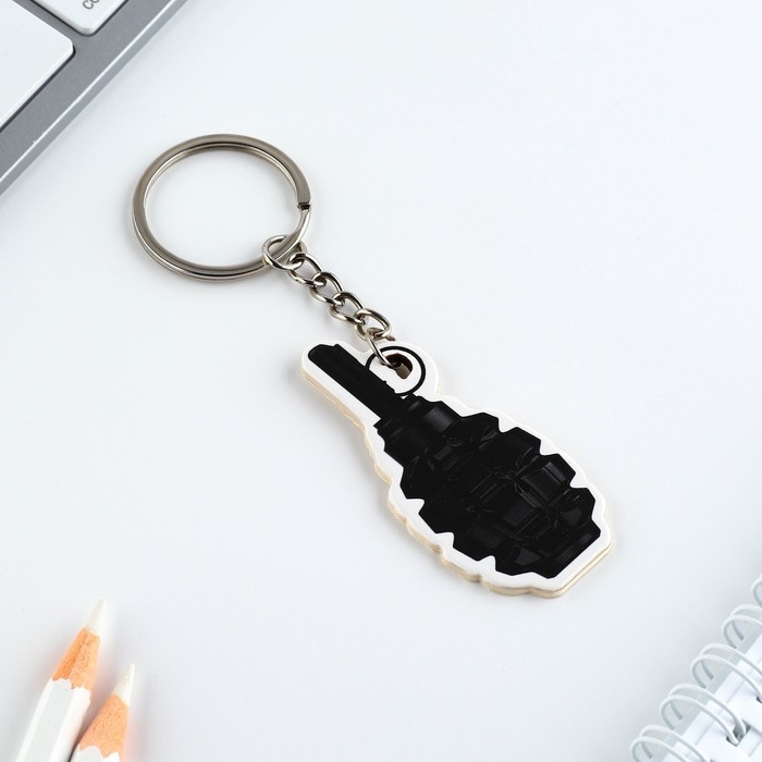 Подарочный набор &laquo;Для настоящего героя&raquo; значок + брелок, 6,8 х 10,5 см