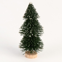 Новый год! Миниатюра кукольная &laquo;Ёлочка со снегом&raquo;, набор 2 шт., размер 1 шт. &mdash; 14 &times; 6 &times; 6 см