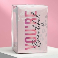 Термостакан керамический You're beautiful, 300 мл, цвет белый