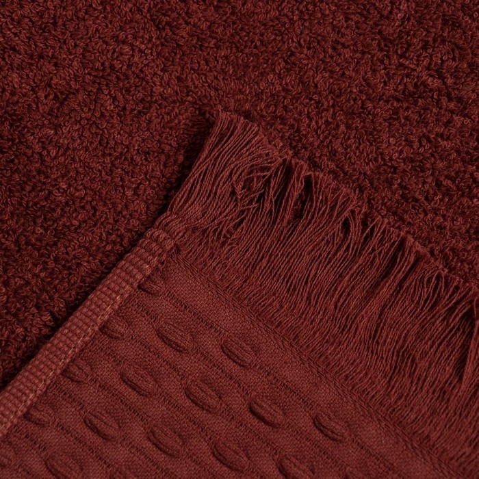 Полотенце махровое Love Life &laquo;Аморе&raquo; 50х90 см, коричневый, 100% хл, 450 гр/м2