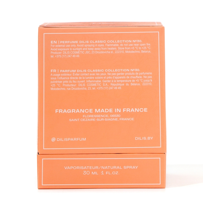 Духи женские Dilis Classic Collection № 30, 30 мл Духи женские Dilis Classic Collection № 30, 30 мл