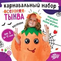 Карнавальный набор &laquo;Осенняя тыква&raquo;, фетр