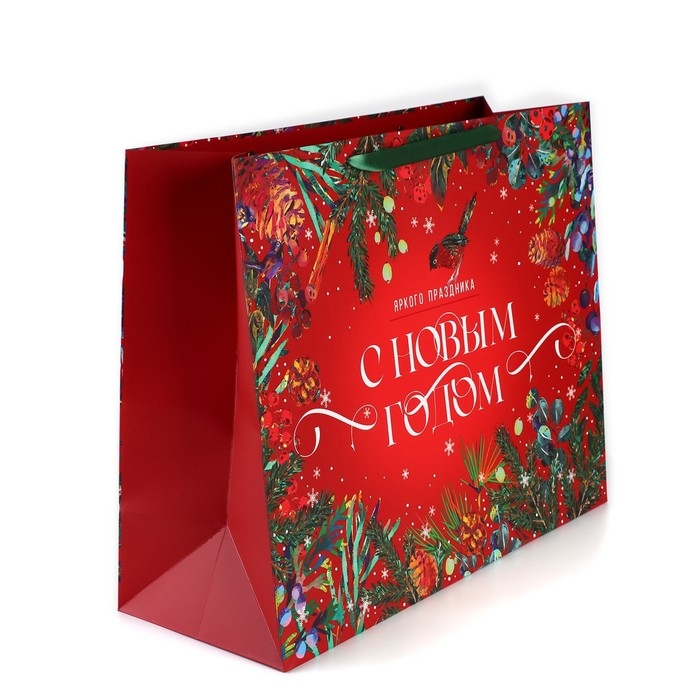 Пакет подарочный новогодний ламинированный &laquo;Новогодняя сказка&raquo;, XL 49 х 40 х 19 см, Новый год