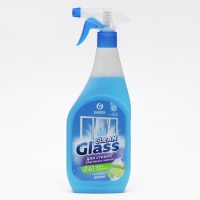 Средство для мытья стёкол и зеркал Clean Glass, голубая лагуна, 600 мл Средство для мытья стёкол и зеркал Clean Glass, голубая лагуна, 600 мл