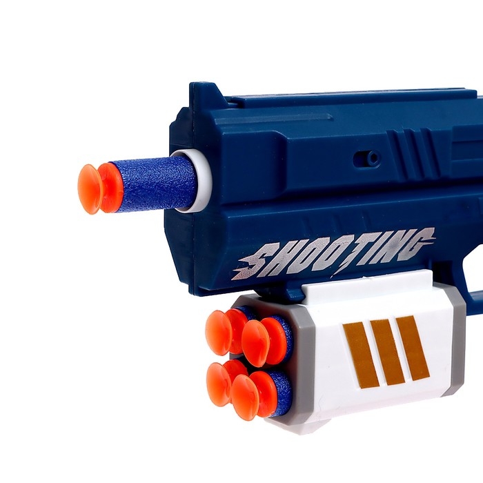 Пистолет «Гекко», стреляет мягкими пулями, МИКС Пистолет «Гекко», стреляет мягкими пулями, МИКС