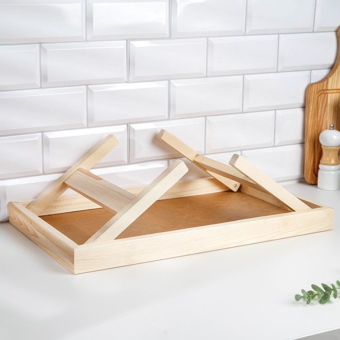 Столик для завтрака складной Столик для завтрака складной "Руссо", 50×30см