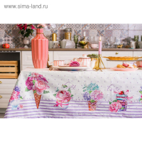 Скатерть "Этель" Сладости 180х147 см, 100% хлопок, репс 210 гр/м2