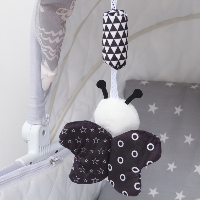 Подвеска - погремушка &laquo;Бабочка&raquo;, по методике Г. Домана, на кроватку, коляску, Крошка Я