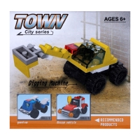 Конструктор &laquo;Экскаватор&raquo;, 21 деталь