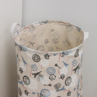 Корзина для белья Доляна «Париж», текстильная, 35×35×60 см Корзина для белья Доляна «Париж», текстильная, 35×35×60 см